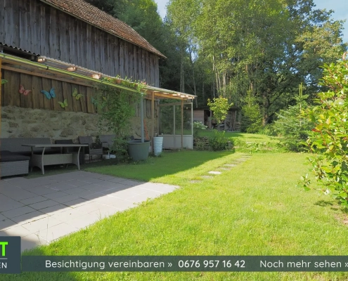 garten anlage bauernhaus kirchbach waldviertel